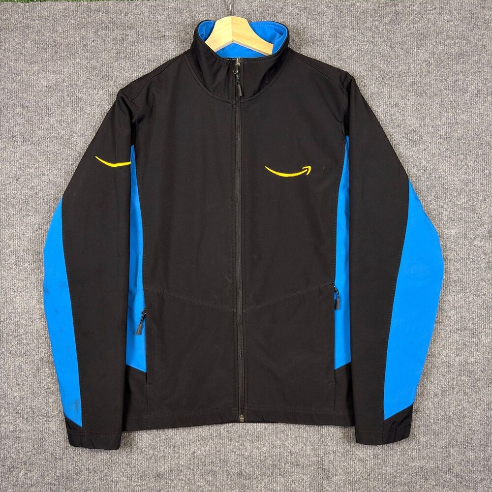 Amazon Prime Delivery Driver Jacket Men's Full Zip Softshell Size S Outdoor Rain - Picture 5 of 9